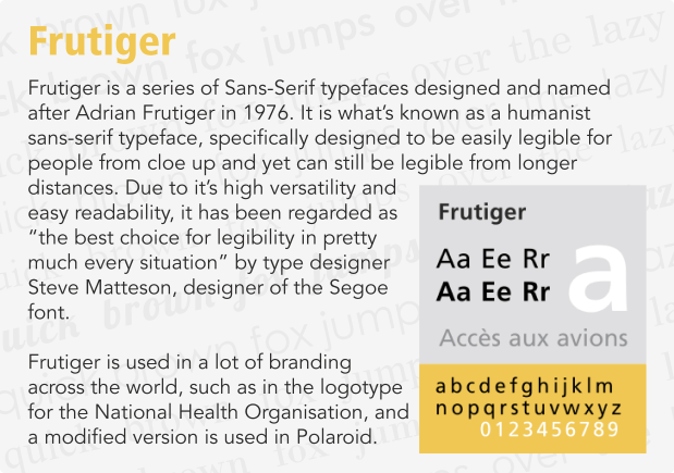 frutiger